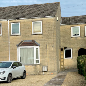 Exterior of 18 Trinity Road in Combe Down, Bath.