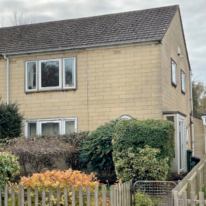 Exterior of 18 Trinity Road in Combe Down, Bath.
